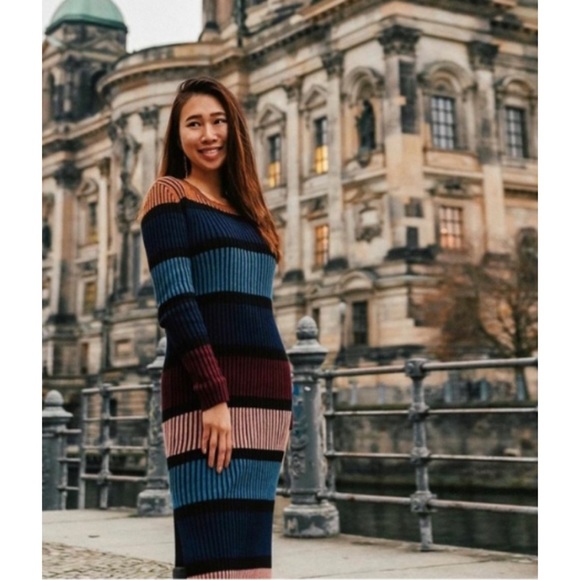 Anthropologie Lorna Midi Sweater Dress - Picture 10 of 11